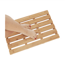 Csúszásgátló szőnyeg a fürdőszobába, természetes lakkozott bambusz, KLERA