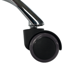 Irodai szék, kék Velvet szövet/króm, KLIAN