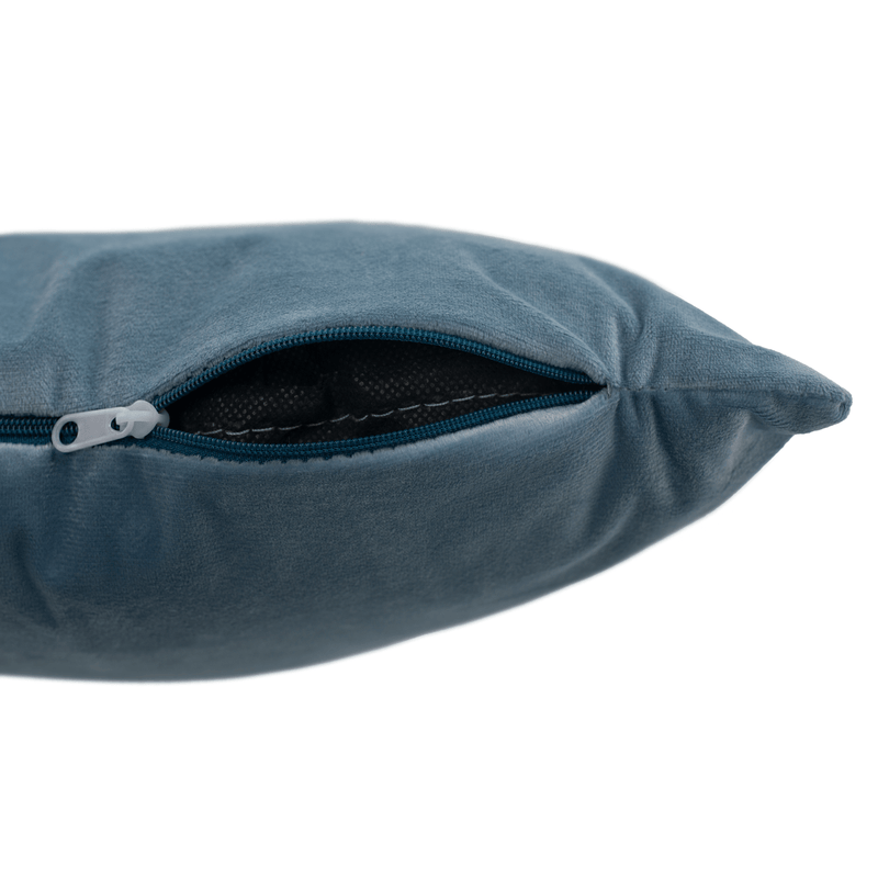 Irodai szék, kék Velvet szövet/króm, KLIAN