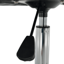 Irodai fotel, szürke Velvet anyag/króm, KLIAN