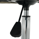 Irodai fotel, szürkésbarna Taupe Velvet anyag/króm, KLIAN