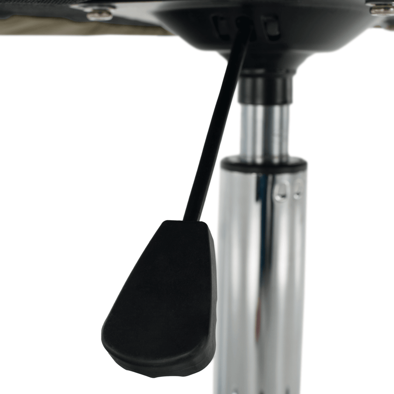 Irodai fotel, szürkésbarna Taupe Velvet anyag/króm, KLIAN