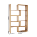 Polcrendszer, artisan tölgy, KLOE I