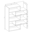 könyvespolc, tölgy sonoma, KLOE II