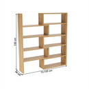 Polcrendszer, artisan tölgy, KLOE II