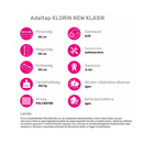 Lógó hintaszék, zöld, KLORIN NEW KLASIK