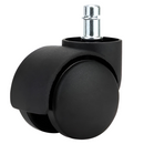 Kerék, 5 db-os szett, fekete, KOLIESKO TYP 1