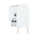 komód, tölgy sonoma / fehér, OSLO 75381