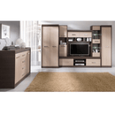 Komód, DTD/MDF, tölgy világos/tölgy sötét, KORINA