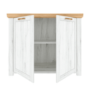 Komód J, tölgy craft arany/tölgy craft fehér, SUDBURY