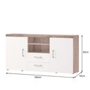 Kombinált komód, san marino/cream, CHERIS 5