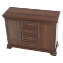 kétajtós komód fiókokkal, samoa king, KORA KK3