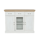 háromajtós komód, északi sosna/vadtölgy, ROYAL K1S