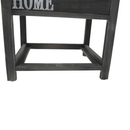 Komód, 1 kosár, 1 fiók, szürke-barna, DARKIE 1