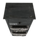 Komód, 2 kosár, 1 fiók, szürke-barna, DARKIE 2