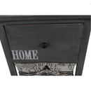 Komód, 2 kosár, 1 fiók, szürke-barna, DARKIE 2