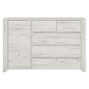 komód typ 41, fehér craft, ANGEL