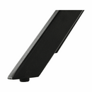 Dizájnos forgó fotel, sárga/fekete, KOMODO