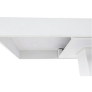 Dohányzóasztal tárolóhellyel, fehér magas fényű, DIKARO