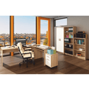 Irodai konténer, sonoma tölgy/fehér, JOHAN 2 NEW 12