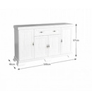 Komód KK4, fenyő andersen, KORA