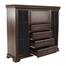 vitrines szekrény bárszekrénnyel, samoa king, KORA KK7