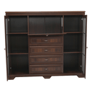 vitrines szekrény bárszekrénnyel, samoa king, KORA KK7