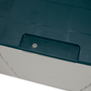 Kerti tárolódoboz, szürke/zöld, KORTEZ