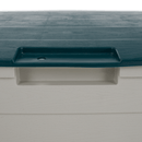 Kerti tárolódoboz, szürke/zöld, KORTEZ