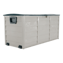 Kerti tárolódoboz, szürke/zöld, KORTEZ