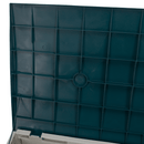 Kerti tárolódoboz, szürke/zöld, KORTEZ