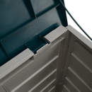 Kerti tárolódoboz, szürke/zöld, KORTEZ