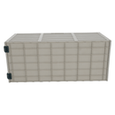 Kerti tárolódoboz, szürke/zöld, KORTEZ