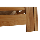 Szennyestartó kosár, festett bambusz/bézs, BASKET