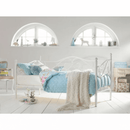 Fém ágy, fehér, 90x200, DAINA