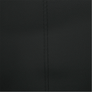 Klub duplafotel, fekete textilbőr, CUBA