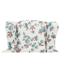 Füles fotel puffal, szövet rose 14, ASTRID