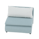 Kinyitható fotel, menta/krémes színű KENY NEW