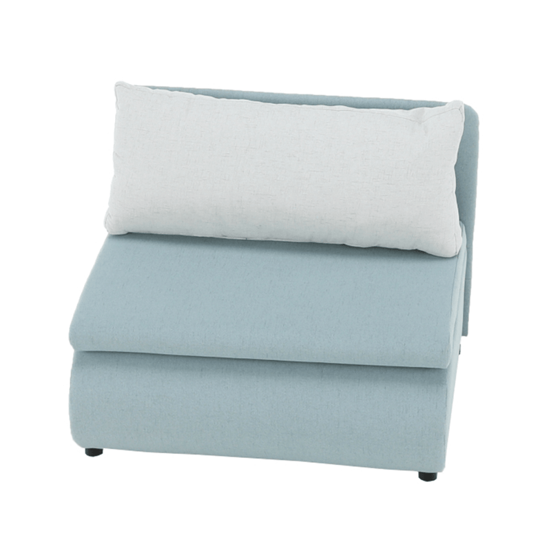 Kinyitható fotel, menta/krémes színű KENY NEW