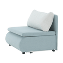 Kinyitható fotel, menta/krémes színű KENY NEW