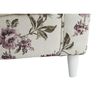 füles fotel puffal, szövet rose 18, ASTRID