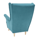 Füles fotel, petróleum/bükk, RUFINO 3 NEW