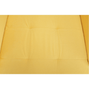 Füles fotel, sárga/wenge, RUFINO 3 NEW