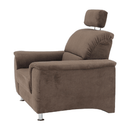 Fotel, barna szövet, SANTIAGO