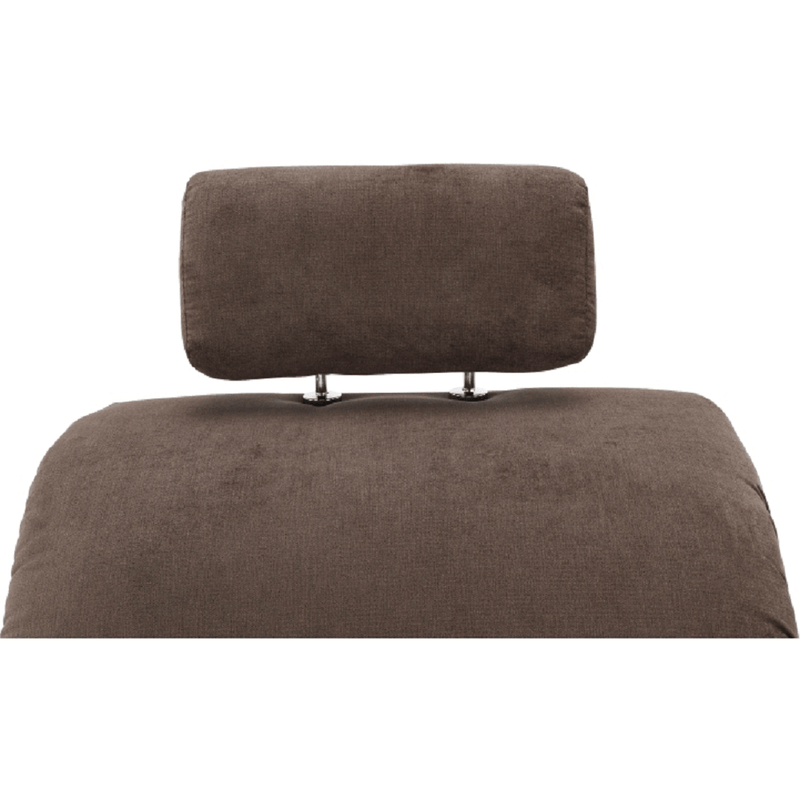 Fotel, barna szövet, SANTIAGO