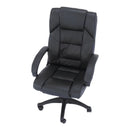 Irodai fotel, fekete textilbőr, SIEMO NEW