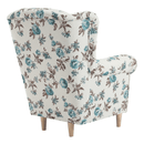 Füles fotel, szövet rose 14, CHARLOT