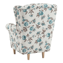 Füles fotel, szövet rose 14, CHARLOT