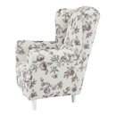 Füles fotel, szövet rose 18, CHARLOT