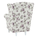 Füles fotel, szövet rose 18, CHARLOT